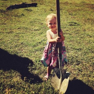 Braegan breaking ground at the clinic property