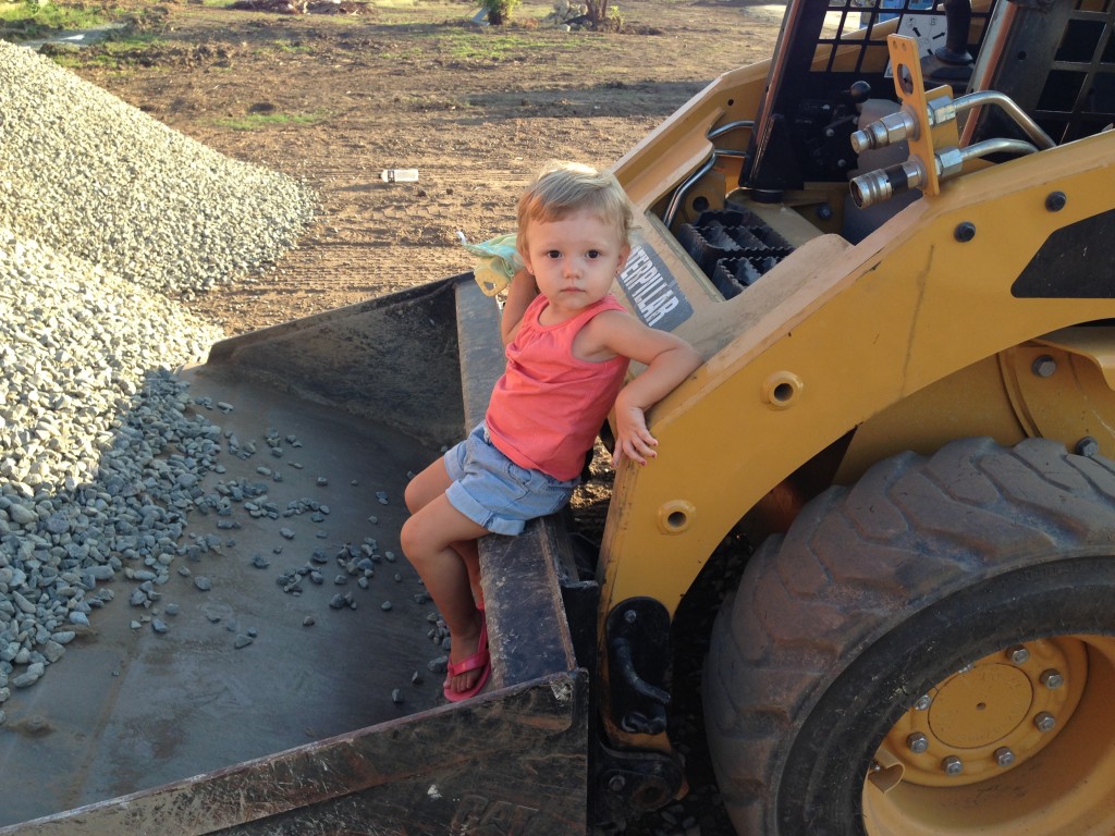 Chillin' on the skid steer